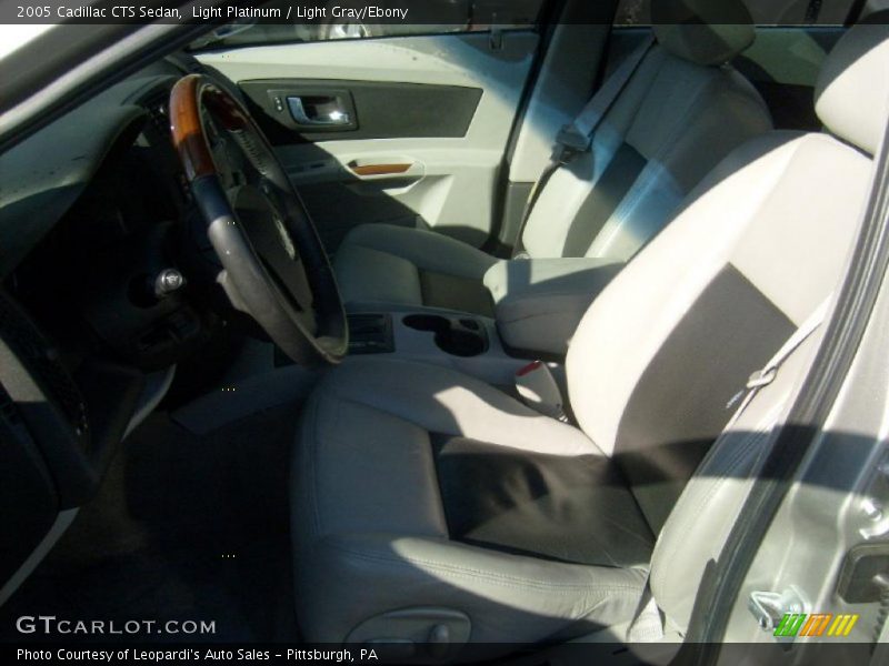 Light Platinum / Light Gray/Ebony 2005 Cadillac CTS Sedan