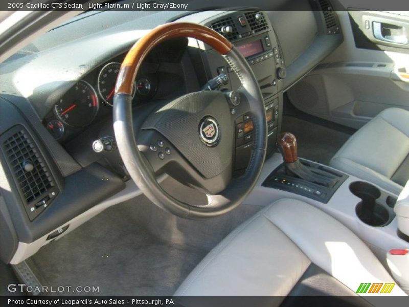 Light Platinum / Light Gray/Ebony 2005 Cadillac CTS Sedan