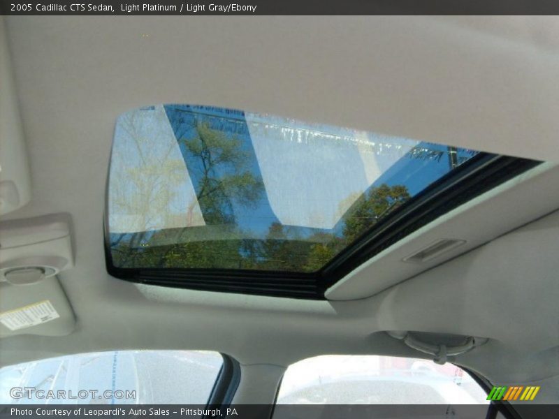 Light Platinum / Light Gray/Ebony 2005 Cadillac CTS Sedan