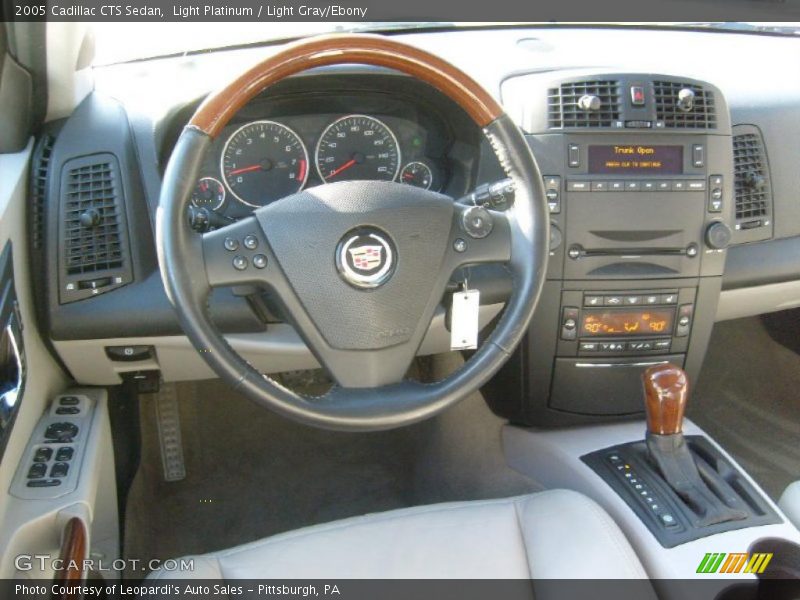 Light Platinum / Light Gray/Ebony 2005 Cadillac CTS Sedan