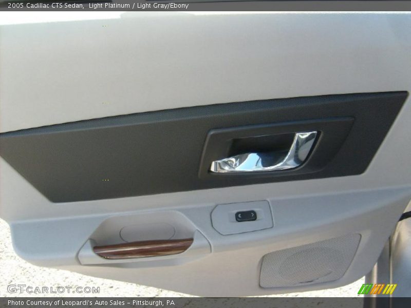 Light Platinum / Light Gray/Ebony 2005 Cadillac CTS Sedan