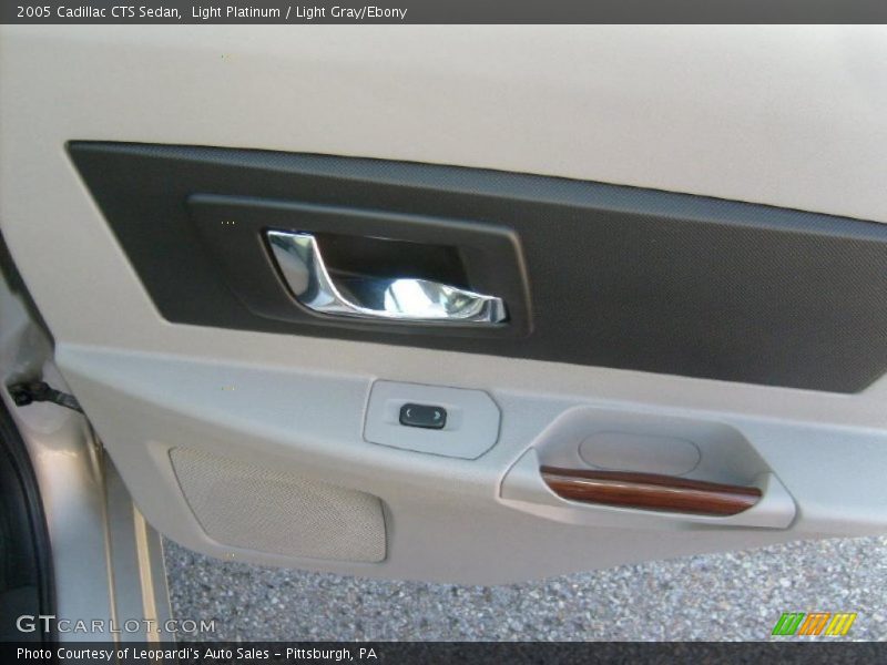Light Platinum / Light Gray/Ebony 2005 Cadillac CTS Sedan
