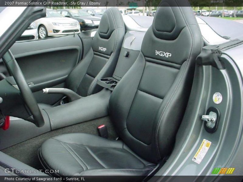  2007 Solstice GXP Roadster Ebony Interior