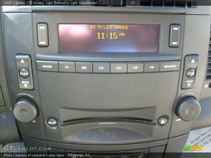 Light Platinum / Light Gray/Ebony 2005 Cadillac CTS Sedan