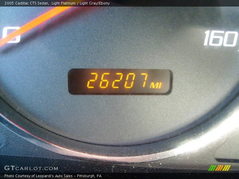 Light Platinum / Light Gray/Ebony 2005 Cadillac CTS Sedan