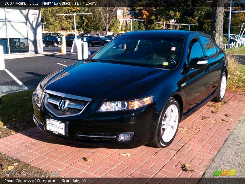 Nighthawk Black Pearl / Ebony 2007 Acura TL 3.2