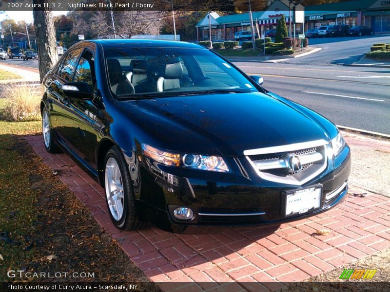 Nighthawk Black Pearl / Ebony 2007 Acura TL 3.2