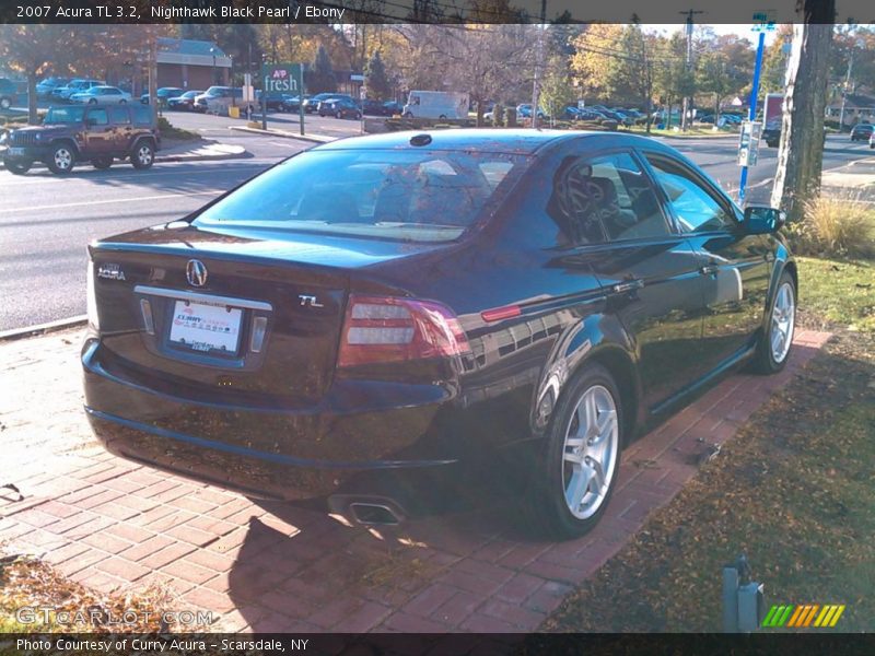 Nighthawk Black Pearl / Ebony 2007 Acura TL 3.2