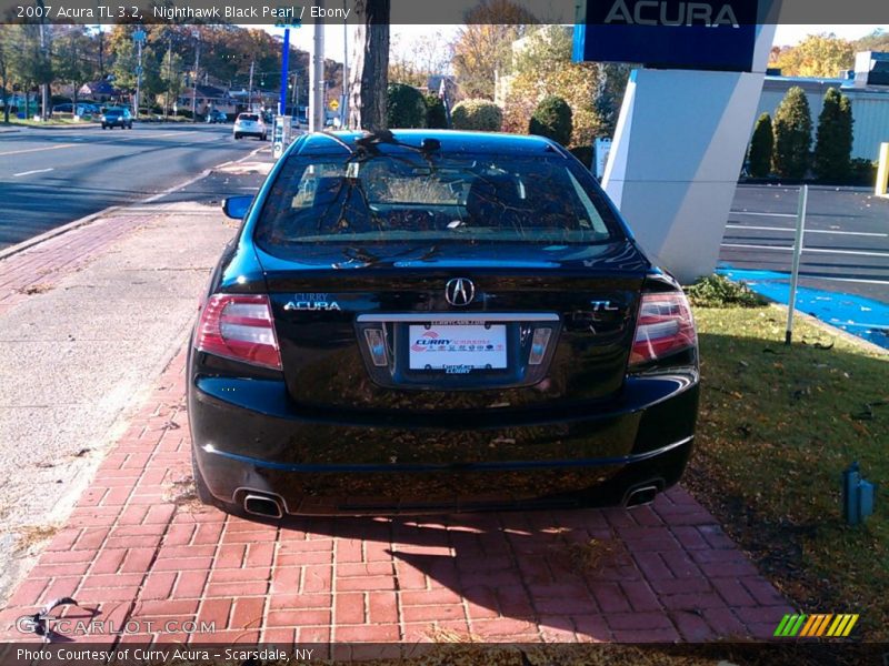 Nighthawk Black Pearl / Ebony 2007 Acura TL 3.2