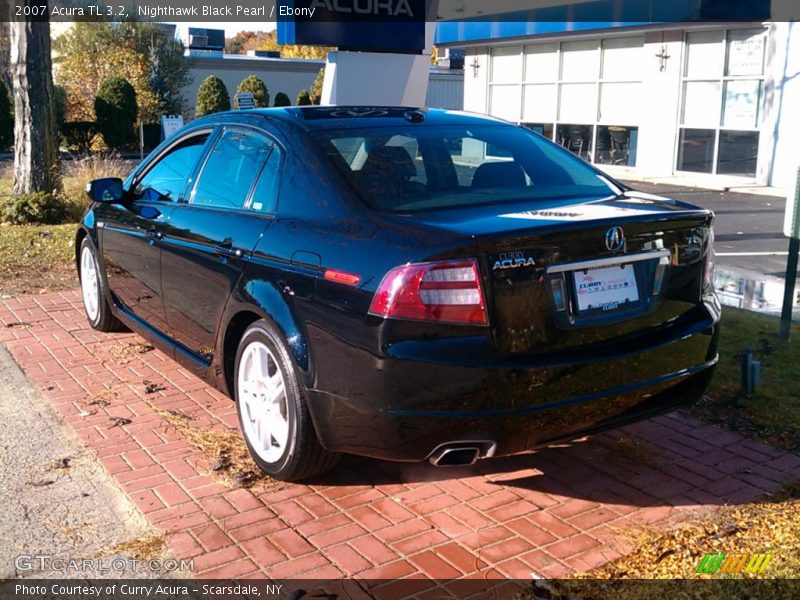 Nighthawk Black Pearl / Ebony 2007 Acura TL 3.2