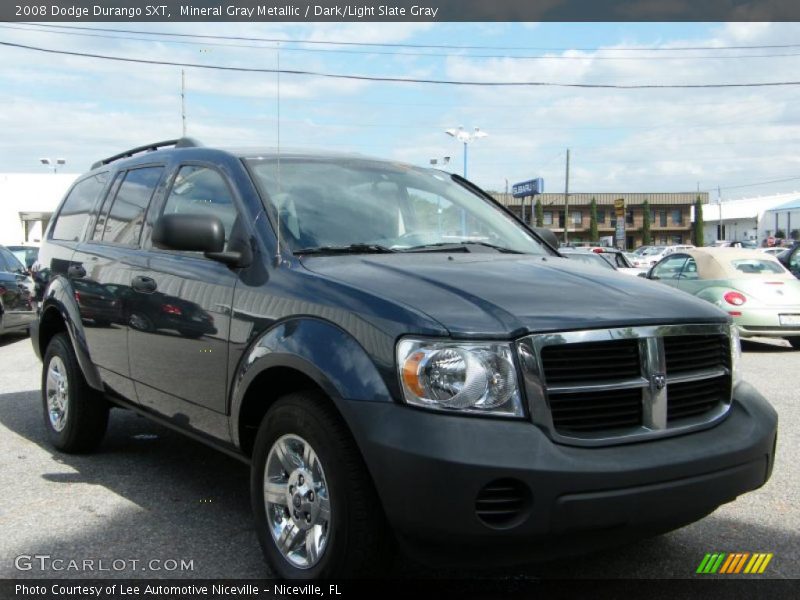 Mineral Gray Metallic / Dark/Light Slate Gray 2008 Dodge Durango SXT