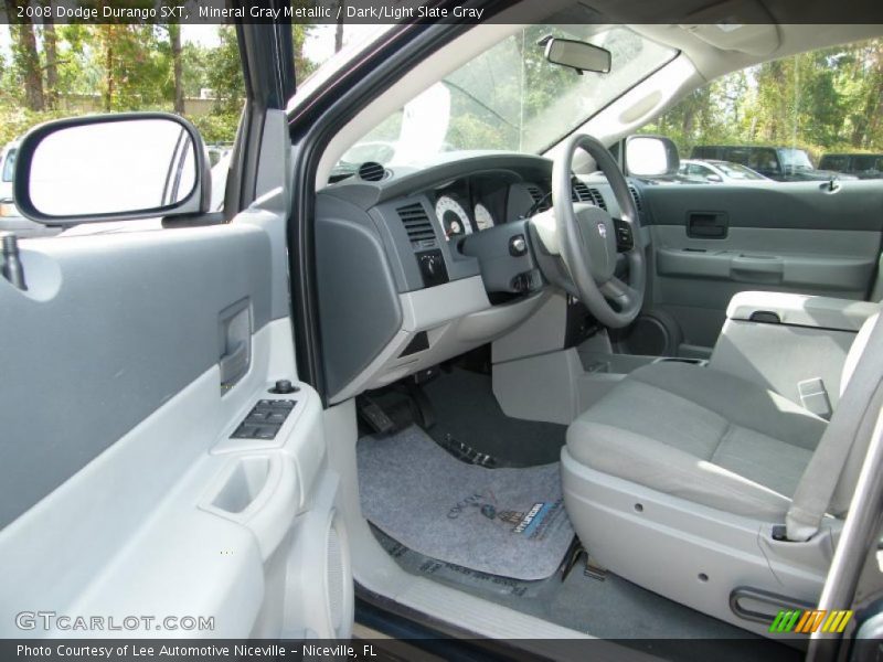  2008 Durango SXT Dark/Light Slate Gray Interior