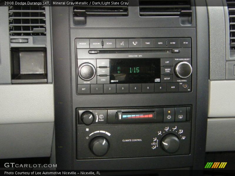 Controls of 2008 Durango SXT