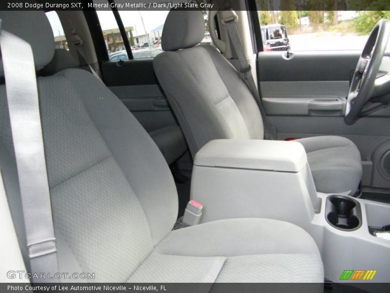  2008 Durango SXT Dark/Light Slate Gray Interior
