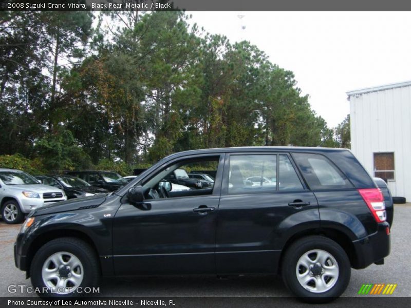 Black Pearl Metallic / Black 2008 Suzuki Grand Vitara