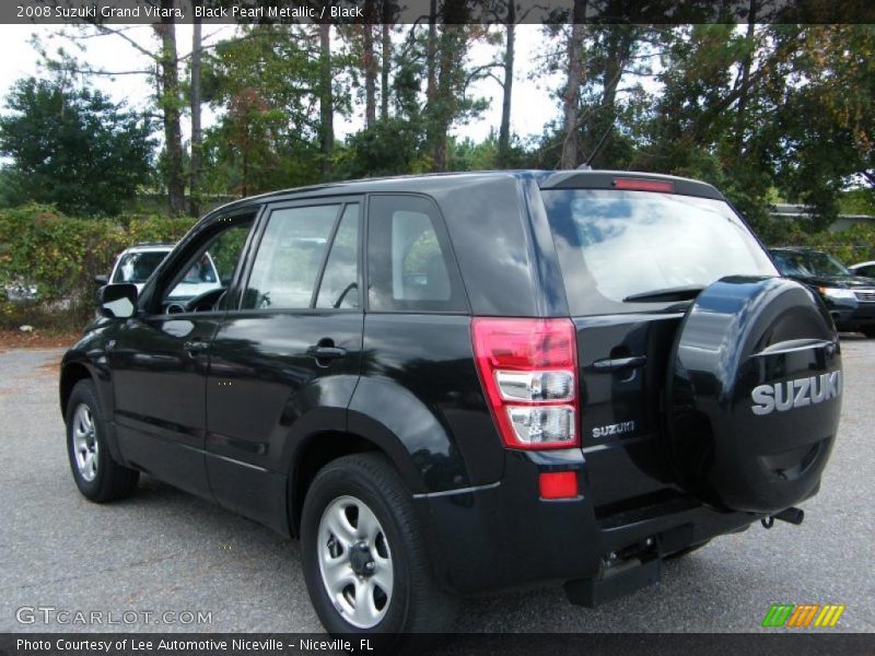 Black Pearl Metallic / Black 2008 Suzuki Grand Vitara