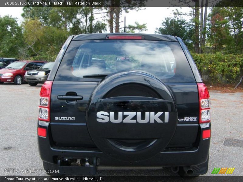 Black Pearl Metallic / Black 2008 Suzuki Grand Vitara