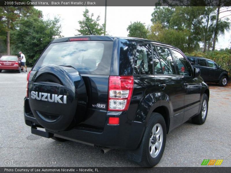 Black Pearl Metallic / Black 2008 Suzuki Grand Vitara