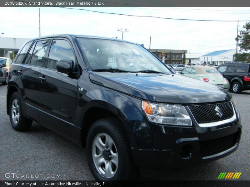 Black Pearl Metallic / Black 2008 Suzuki Grand Vitara