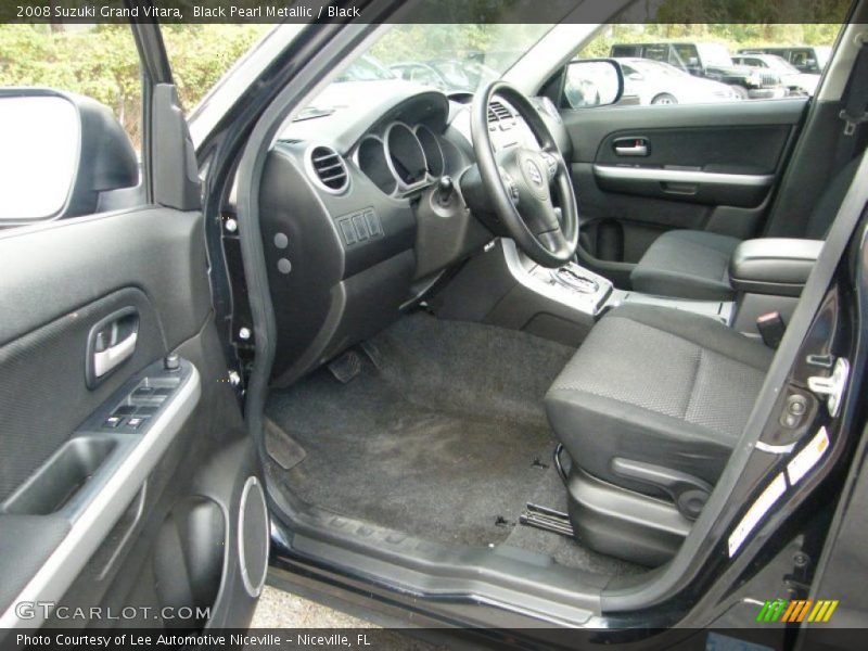 Black Pearl Metallic / Black 2008 Suzuki Grand Vitara