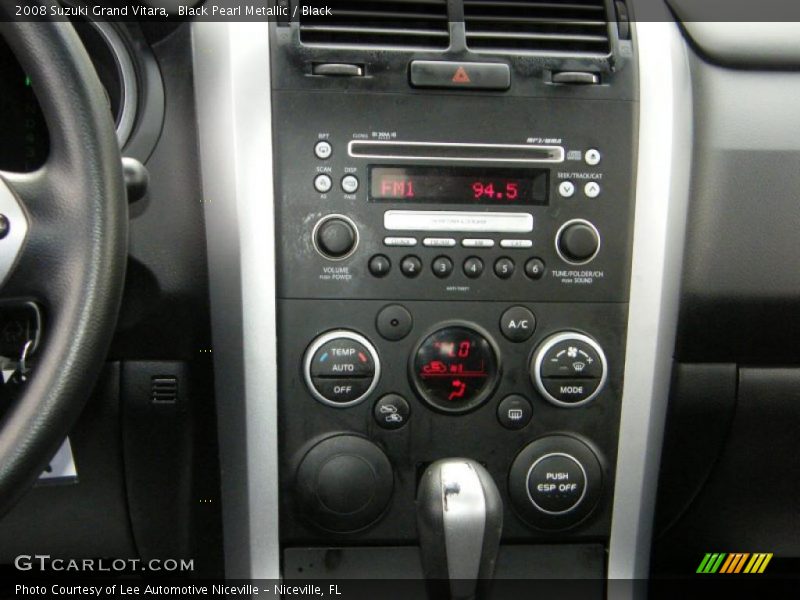Black Pearl Metallic / Black 2008 Suzuki Grand Vitara
