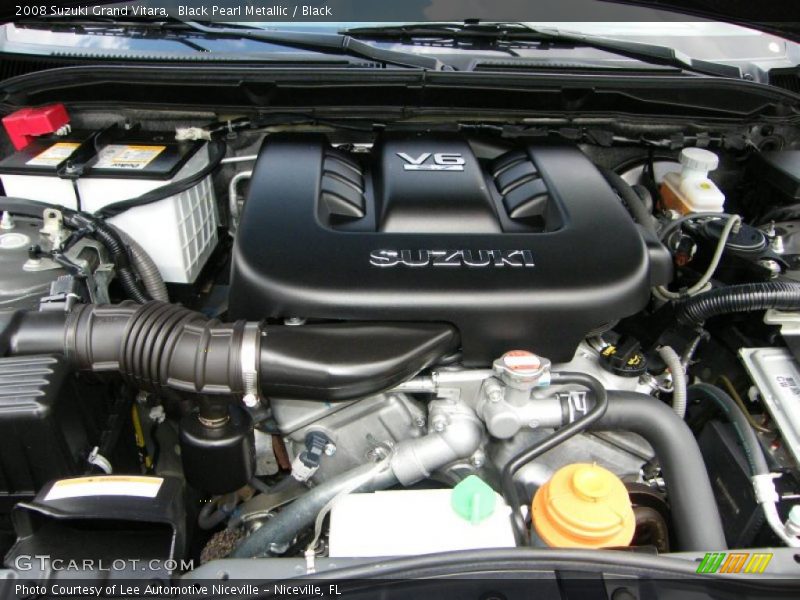 Black Pearl Metallic / Black 2008 Suzuki Grand Vitara