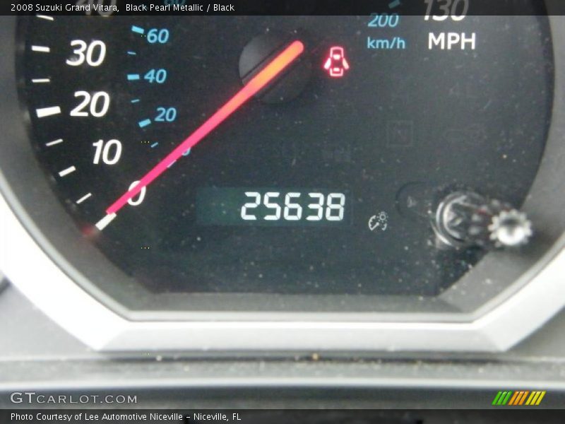 Black Pearl Metallic / Black 2008 Suzuki Grand Vitara