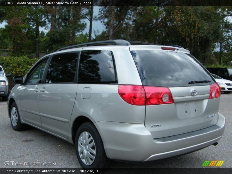  2007 Sienna LE Silver Shadow Pearl