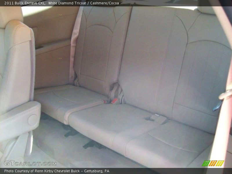 White Diamond Tricoat / Cashmere/Cocoa 2011 Buick Enclave CXL