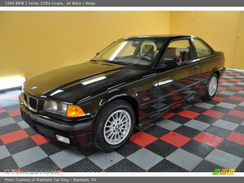 Jet Black / Beige 1996 BMW 3 Series 328is Coupe