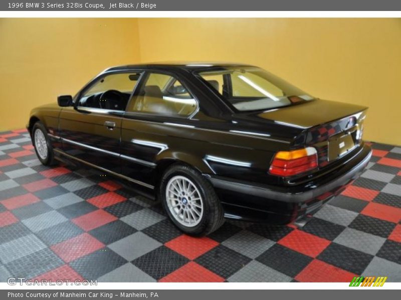 Jet Black / Beige 1996 BMW 3 Series 328is Coupe