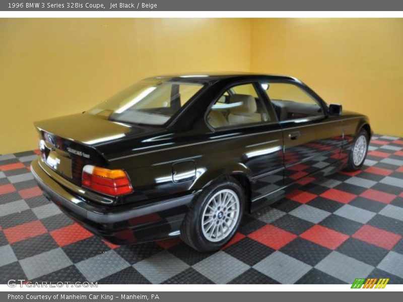 Jet Black / Beige 1996 BMW 3 Series 328is Coupe