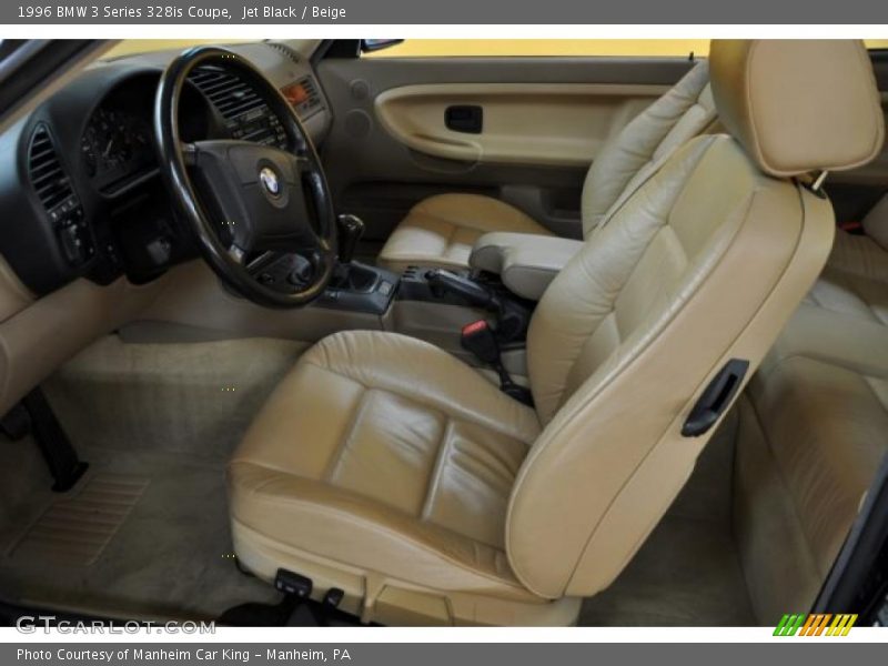  1996 3 Series 328is Coupe Beige Interior