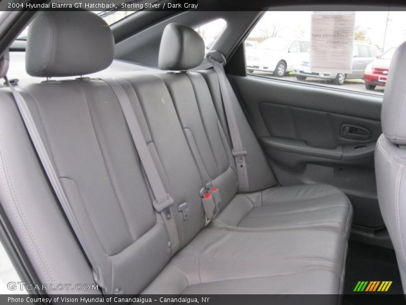  2004 Elantra GT Hatchback Dark Gray Interior