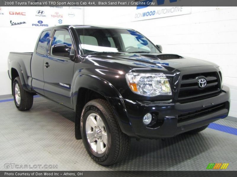 Front 3/4 View of 2008 Tacoma V6 TRD Sport Access Cab 4x4