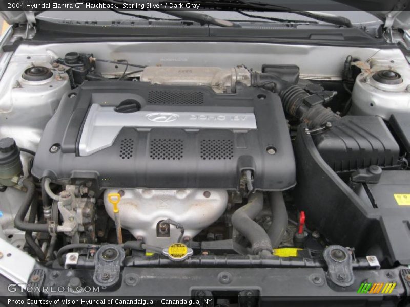  2004 Elantra GT Hatchback Engine - 2.0 Liter DOHC 16 Valve 4 Cylinder