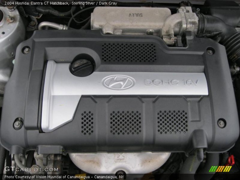  2004 Elantra GT Hatchback Engine - 2.0 Liter DOHC 16 Valve 4 Cylinder