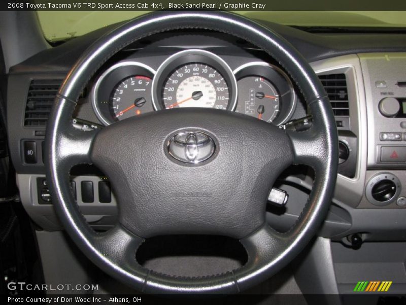 Dashboard of 2008 Tacoma V6 TRD Sport Access Cab 4x4
