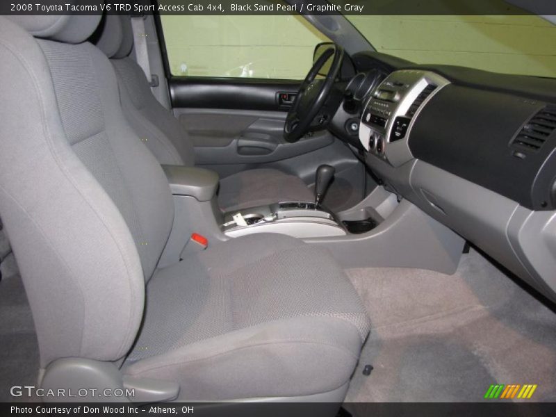  2008 Tacoma V6 TRD Sport Access Cab 4x4 Graphite Gray Interior