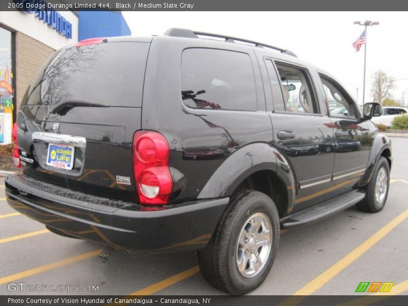 Black / Medium Slate Gray 2005 Dodge Durango Limited 4x4