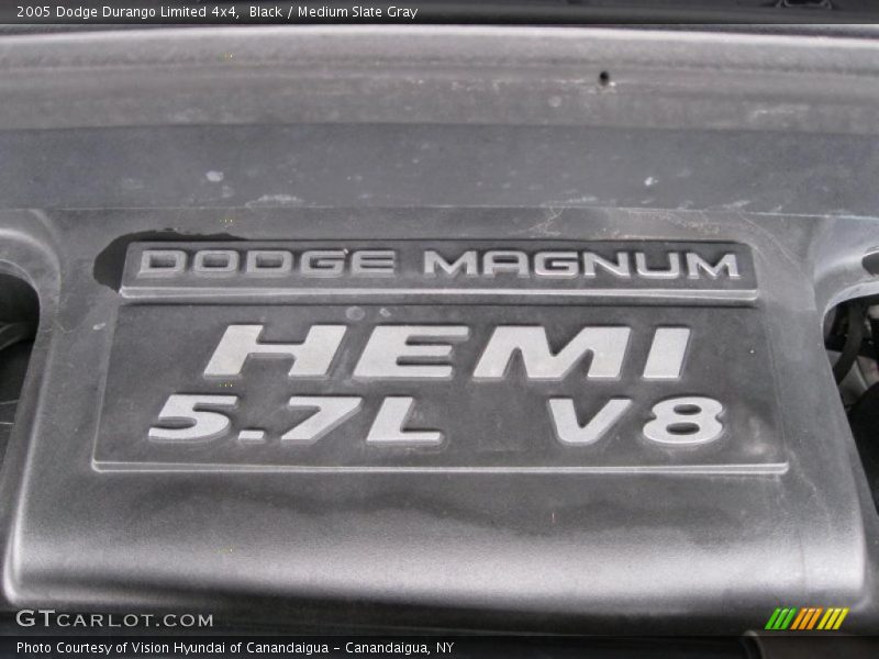  2005 Durango Limited 4x4 Engine - 5.7 Liter HEMI OHV 16-Valve V8
