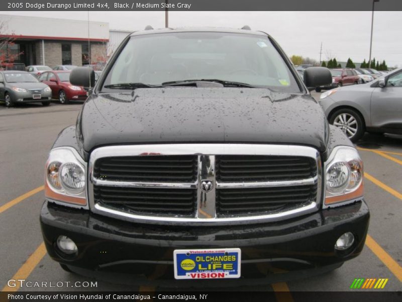 Black / Medium Slate Gray 2005 Dodge Durango Limited 4x4