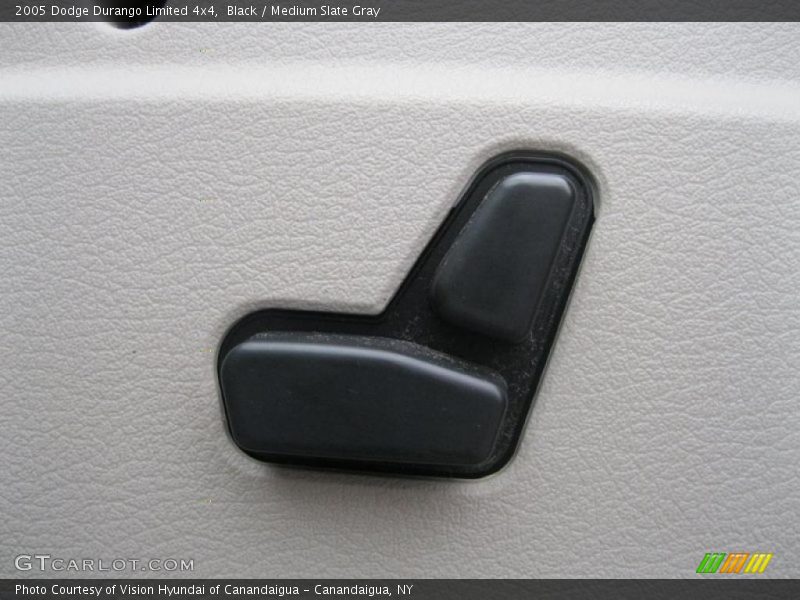 Black / Medium Slate Gray 2005 Dodge Durango Limited 4x4