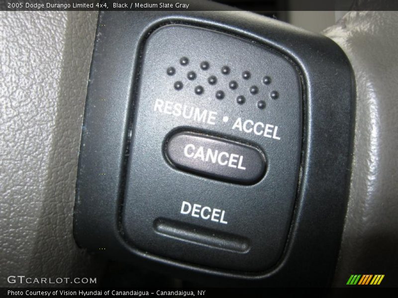 Black / Medium Slate Gray 2005 Dodge Durango Limited 4x4