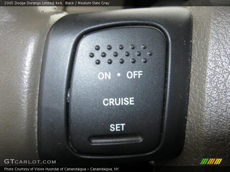 Black / Medium Slate Gray 2005 Dodge Durango Limited 4x4