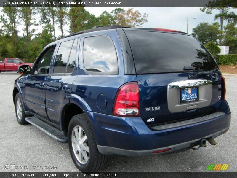 Indigo Blue Metallic / Medium Pewter 2004 Buick Rainier CXL AWD