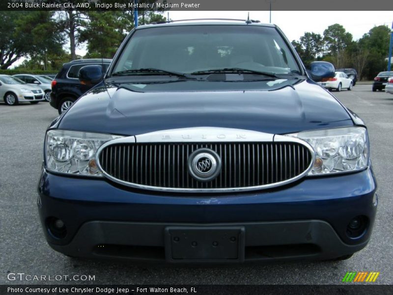 Indigo Blue Metallic / Medium Pewter 2004 Buick Rainier CXL AWD