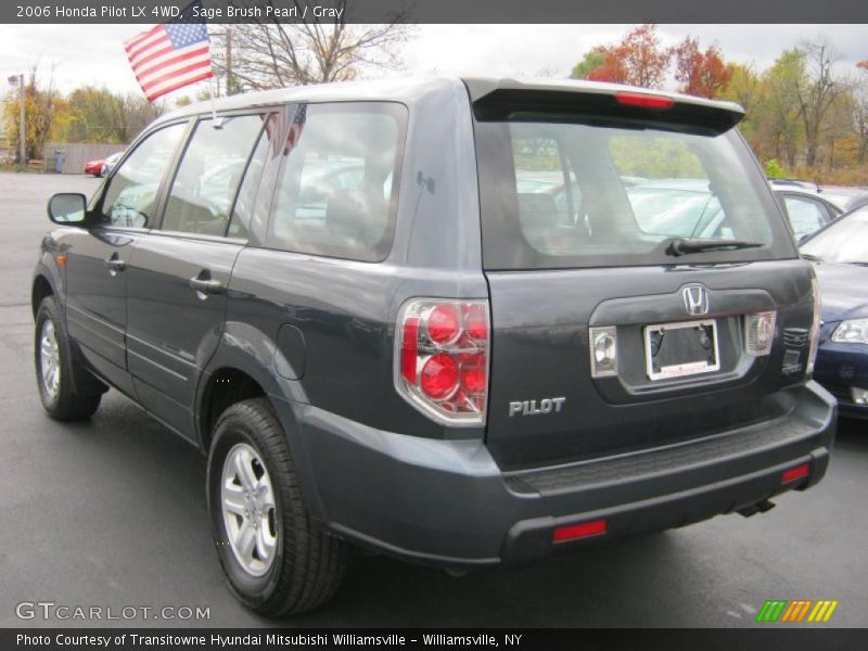 Sage Brush Pearl / Gray 2006 Honda Pilot LX 4WD