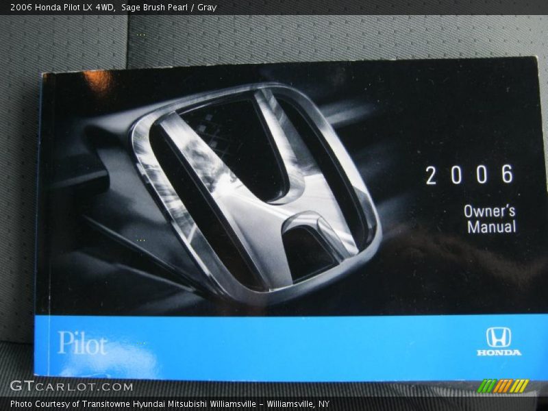 Sage Brush Pearl / Gray 2006 Honda Pilot LX 4WD