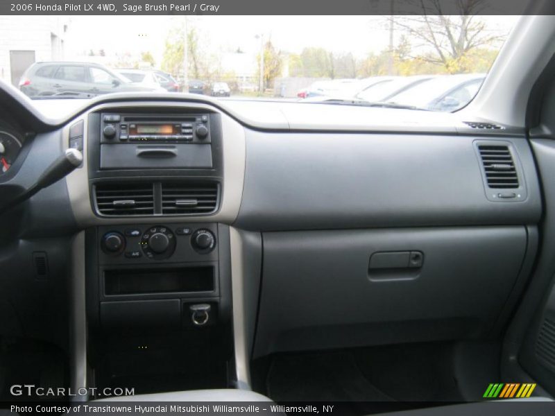 Sage Brush Pearl / Gray 2006 Honda Pilot LX 4WD